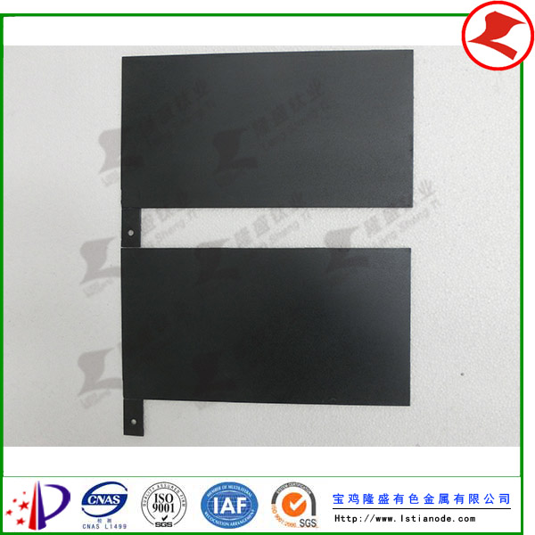 磷化處理鈦陽(yáng)極板發(fā)貨于云南客戶