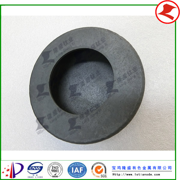 鈦陽極圓盒發(fā)貨于河北客戶