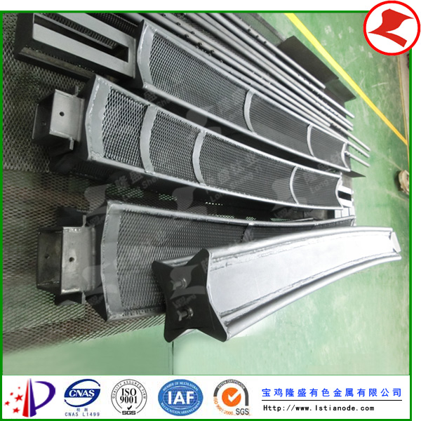 電鍍鉻用鈦陽(yáng)極發(fā)貨于惠州客戶(hù)